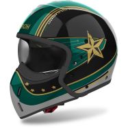 CASCO AIROH J 110 COMMAND NERO/VERDE