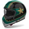 CASCO AIROH J 110 COMMAND NERO/VERDE