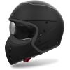 CASCO AIROH J 110 COMMAND NERO OPACO