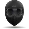 CASCO AIROH J 110 COMMAND NERO OPACO