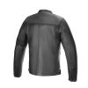 GIACCA MOTO PELLE ALPINESTARS BLACKTRACK NERO