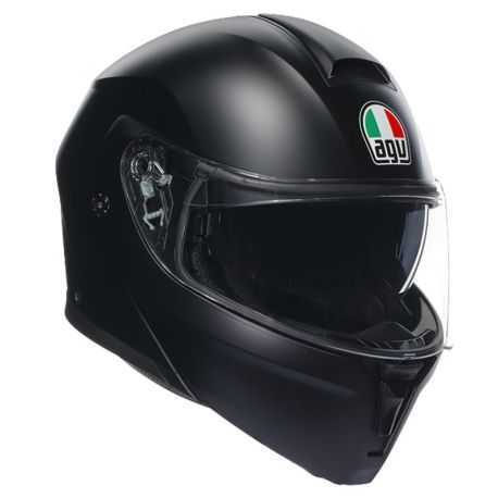 CASCO MOTO MODULARE AGV STREETMODULAR MONO NERO OPACO