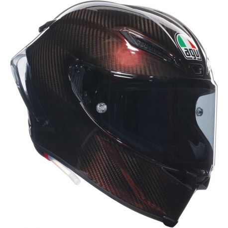 CASCO MOTO AGV PISTA GP RR MONO ROSSO CARBON