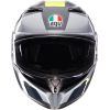 CASCO MOTO AGV K3 SHADE GRIGIO/GIALLO FLUO