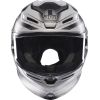 CASCO MOTO AGV K6 S E2206 ULTRASONIC NERO OPACO/GRIGIO