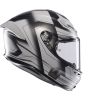 CASCO MOTO AGV K6 S E2206 ULTRASONIC NERO OPACO/GRIGIO