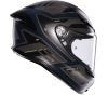 CASCO MOTO AGV K6 S E2206 ENHANCE NERO OPACO/GIALLO FLUO