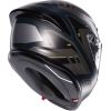 CASCO MOTO AGV K6 S E2206 ENHANCE NERO OPACO/GIALLO FLUO