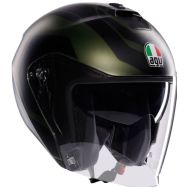 CASCO AGV IRIDES E2206 SAKAI VERDE OPACO/NERO