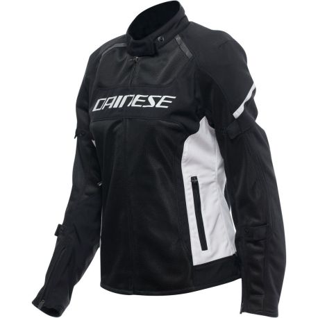 GIACCA MOTO DONNA DAINESE AIR FRAME 3 WMN TEX NERO/BIANCO