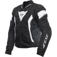 GIACCA MOTO DAINESE AVRO 5 TEX NERO/BIANCO