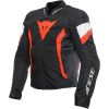 GIACCA MOTO DAINESE AVRO 5 NERO/ROSSO FLUO/BIANCO