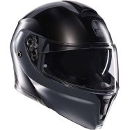 CASCO MOTO MODULARE AGV STREETMODULAR RESIA NERO OPACO/GRIGIO