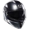 CASCO MOTO MODULARE AGV STREETMODULAR RESIA NERO OPACO/GRIGIO