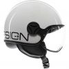 CASCO MOTO MOMO DESIGN FGTR CLASSIC E2206 BIANCO/NERO