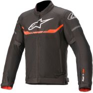 GIACCA MOTO ESTIVA ALPINESTARS T-SP S AIR NERO/ROSSO FLUO