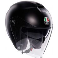 CASCO AGV IRIDES E2206 MONO NERO OPACO