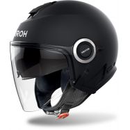 CASCO MOTO JET AIROH HELYOS E2206 NERO OPACO