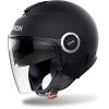 CASCO MOTO JET AIROH HELYOS E2206 NERO OPACO