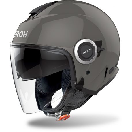 CASCO MOTO JET AIROH HELYOS E2206 GRIGIO SCURO