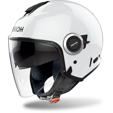 CASCO MOTO JET AIROH HELYOS E2206 BIANCO