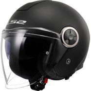 CASCO MOTO JET LS2 CLASSY NERO OPACO