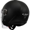 CASCO MOTO JET LS2 CLASSY NERO OPACO