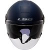 CASCO MOTO JET LS2 CLASSY BLU OPACO