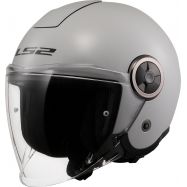 CASCO MOTO JET LS2 CLASSY GRIGIO PERLA