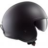 CASCO MOTO JET LS2 SPITFIRE II SOLID NERO OPACO