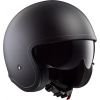 CASCO MOTO JET LS2 SPITFIRE II SOLID NERO OPACO