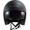 CASCO MOTO JET LS2 NERO OPACO FLAG