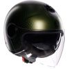 CASCO MOTO JET AGV ETERES ANDORA VERDE OPACO/NERO