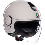 CASCO MOTO JET AGV ETERES MONO BIANCO