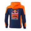 FELPA BAMBINO KTM KIDS REPLICA TEAM ZIP HOODIES BLU