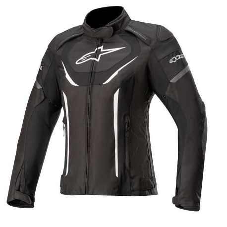 GIACCA MOTO DONNA ALPINESTARS STELLA T-JAWS V3 WP NERO/BIANCO