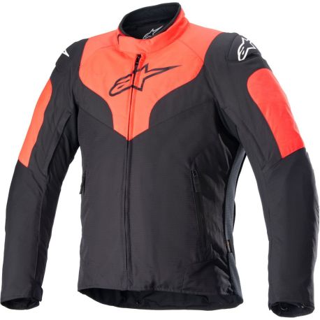 GIACCA MOTO ALPINESTARS RX-3 WP NERO/ROSSO