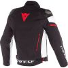 GIACCA DAINESE RACING 3 D-DRY NERO/BIANCO/ROSSO FLUO