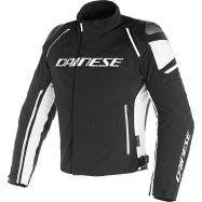 GIACCA MOTO DAINESE RACING 3 D-DRY NERO/BIANCO