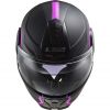 CASCO MODULARE LS2 ARCH NERO OPACO/FUXIA