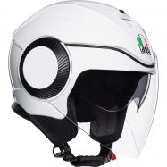 CASCO MOTO JET AGV ORBYT SOLID BIANCO