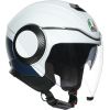 CASCO JET AGV ORBYT BLOCK MATT GRIGIO CHIARO/EBANO/BIANCO