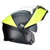 CASCO MOTO MODULARE AGV TOURMODULAR MULTI BALANCE NERO OPACO/GIALLO FLUO/GRIGIO