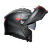 CASCO MOTO MODULARE AGV TOURMODULAR MULTI FREQUENCY GRIGIO OPACO/ROSSO