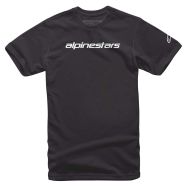 T-SHIRT ALPINESTARS LINEAR WORDMARK TEE NERO/ANTRACITE