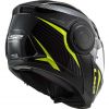 CASCO MODULARE LS2 SCOPE SKID NERO/GIALLO FLUO