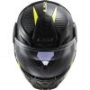 CASCO MODULARE LS2 SCOPE SKID NERO/GIALLO FLUO