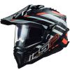 CASCO LS2 MX701 EXPLORER CARBON EDGE NERO/ARANCIO FLUO