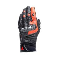 GUANTI MOTO DAINESE CARBON 4 SHORT NERO/ROSSO FLUO