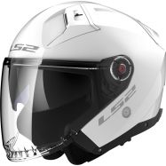 CASCO jet LS2 WUBY SOLID BIANCO OF 575 JUNIOR - Il Centauro sas